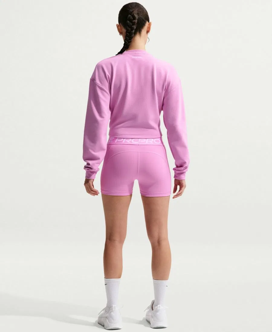 Женские велосипедные шорты со средней посадкой Nike, Lt Magenta/White — фото 4