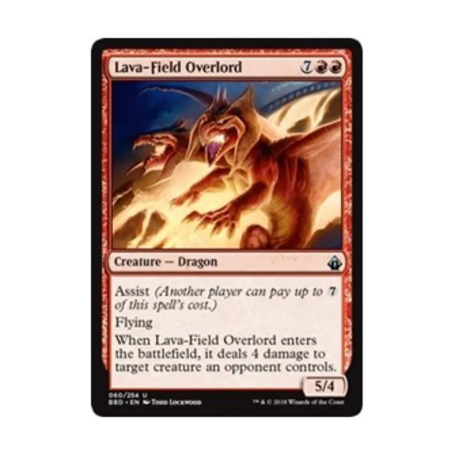

CCG Повелитель лавового поля (U), MTG - Battlebond