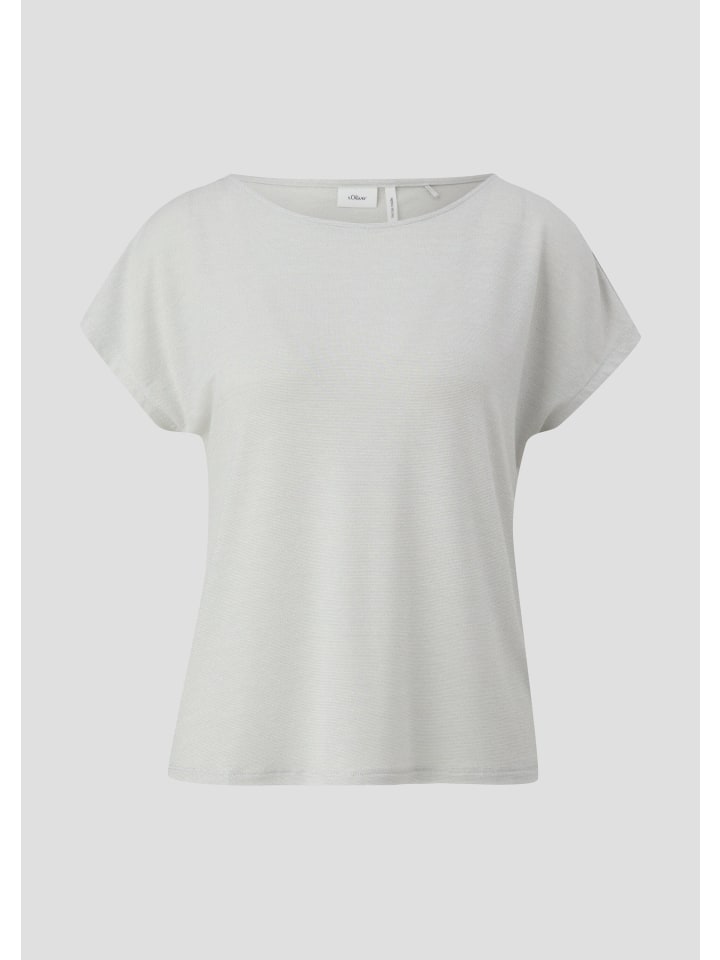 

s.Oliver Футболка цвета 02X1_ecru, Бежевый, s.Oliver Футболка цвета 02X1_ecru