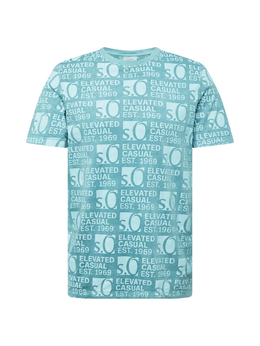 

Классическая футболка s.Oliver Shirt, мятный