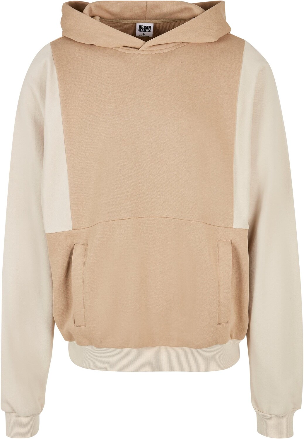 

Толстовка Urban Classics Kapuzenpullover, цвет unionbeige/softseagrass