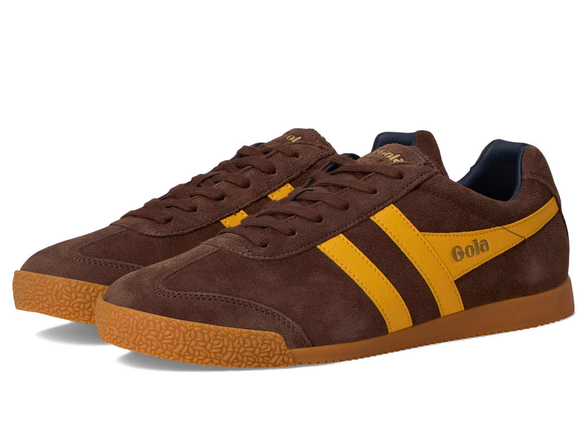 

Кроссовки Gola Harrier, Coffee/Sun/Navy