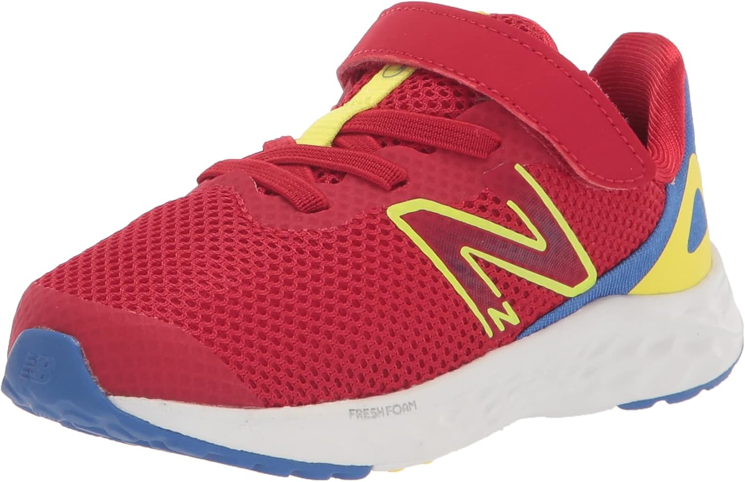 

Детские кроссовки для бега New Balance Fresh Foam Arishi V4, красный/синий