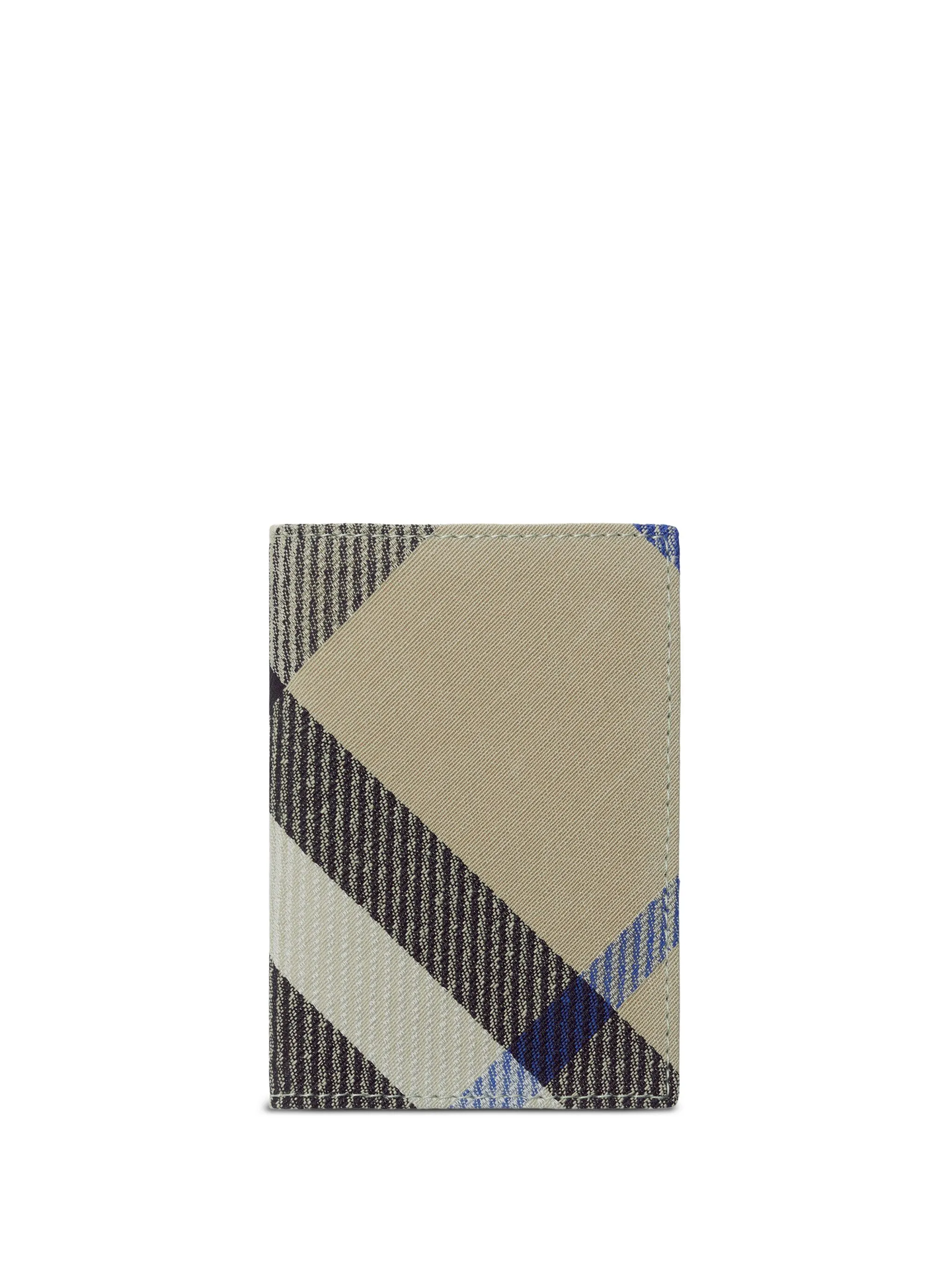 

Складной картхолдер в клетку Burberry, белый