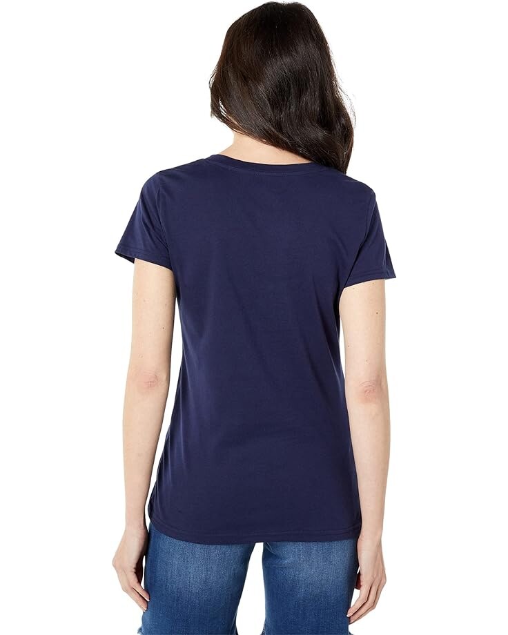 

Футболка U.S. POLO ASSN. V-Neck Retro USPA Graphic Tee, цвет Classic Navy