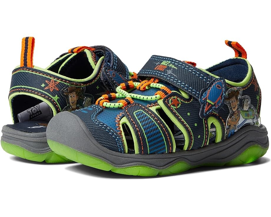 

Сандалии Josmo Toy Story Lighted Fisherman Sandal, цвет Navy/Lime