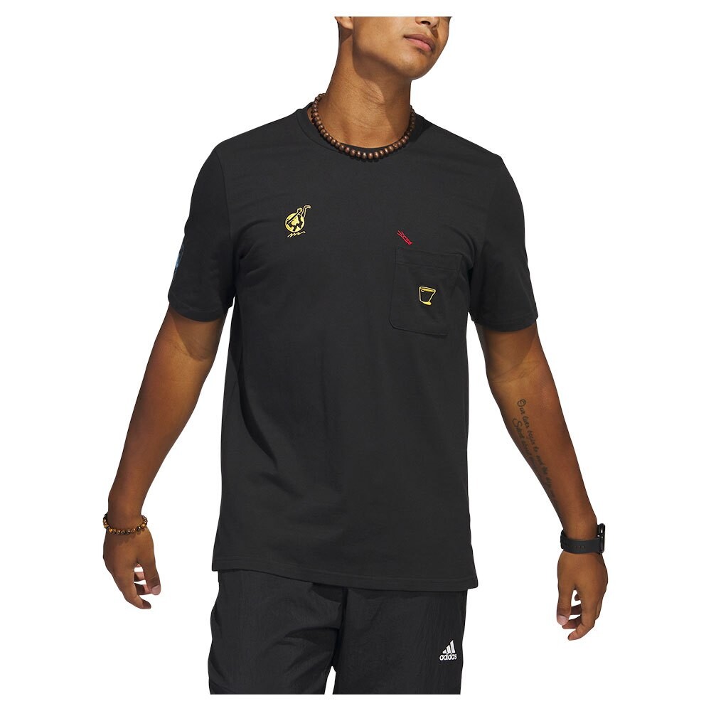 

Футболка с коротким рукавом adidas Change Pkt, черный