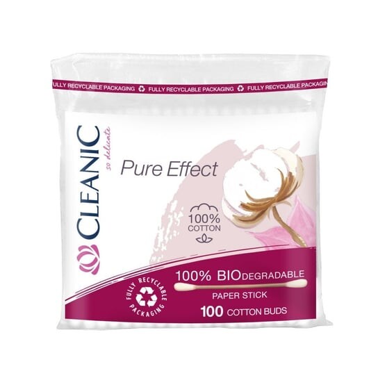 

Ватные палочки Pure Effect, 100 шт. Harper, Cleanic