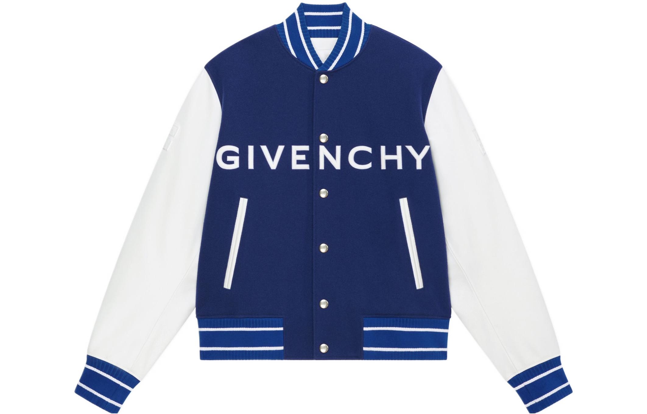 

Givenchy Большая бейсбольная куртка, Blue