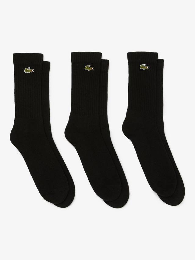 

Спортивные носки с высоким вырезом Lacoste, черный