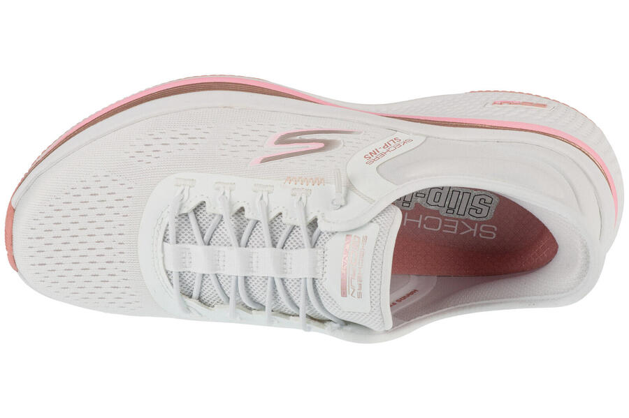 Кроссовки Skechers Go Run Elevate Sport, белые, без застежек, 129006 — фото 3