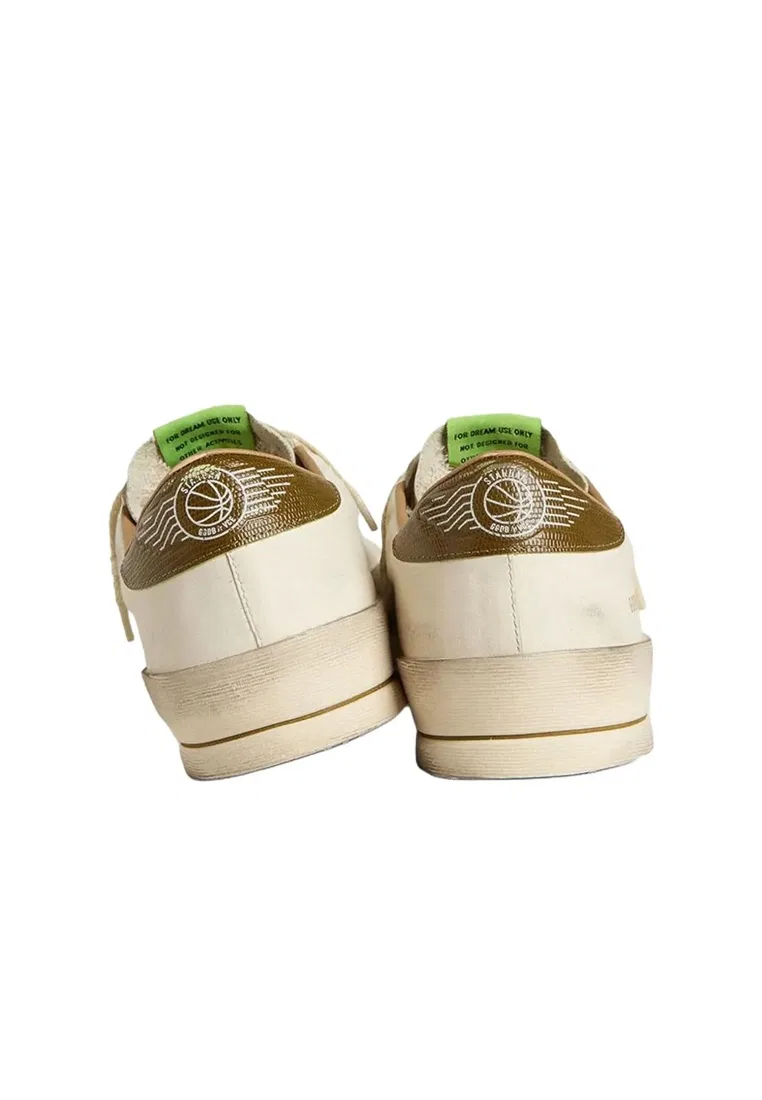 Кроссовки мужские Super-Star, модель GMF00667F007555-10502, Golden Goose, бежевый — фото 4