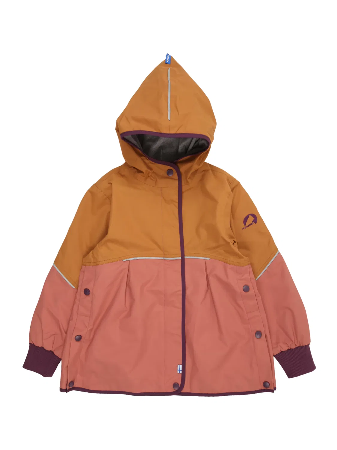 Куртка Finkid Performance Jacket KAUNIS MOVE коричневого цвета