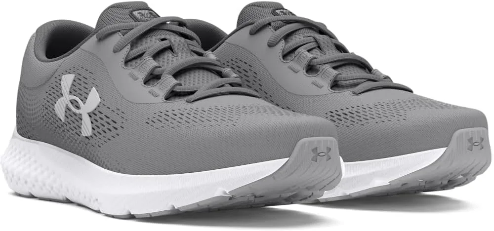 Мужские кроссовки Under Armour Charged Rogue 4, белый/черный — фото 3