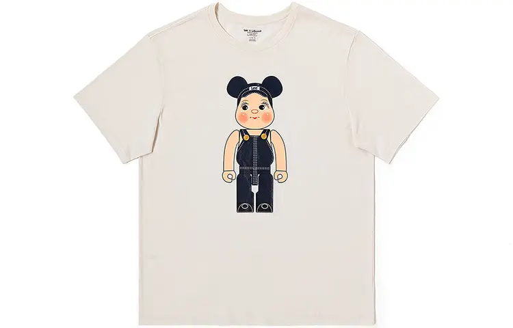

Lee Футболка Be@rbrick X мужская white, Белый, Lee Футболка Be@rbrick X мужская white