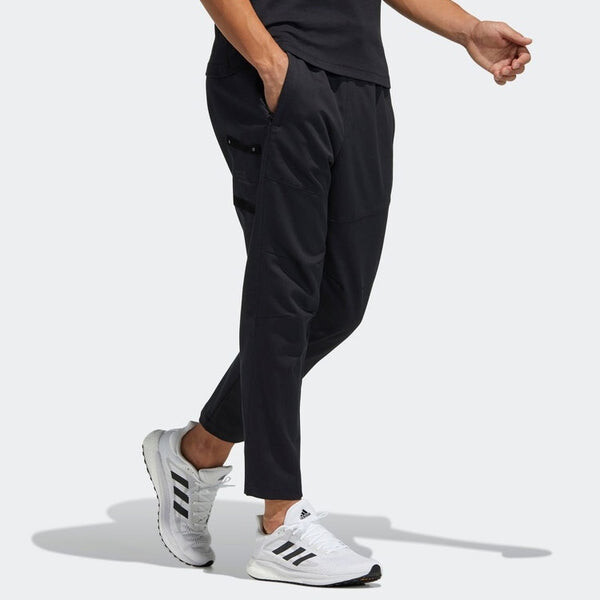 Повседневные брюки th pnt twl cstm плетеные спортивные длинные брюки Adidas, черный — фото 3