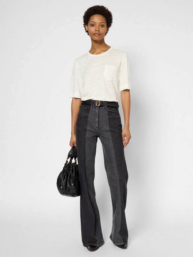 

Футболка с карманом genna Gerard Darel, экрю