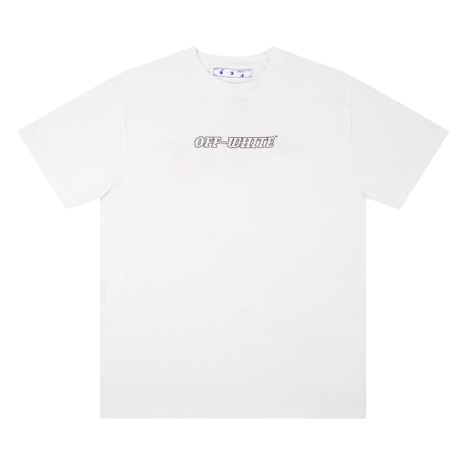 

Футболка Off-White с логотипом Белый/телесный