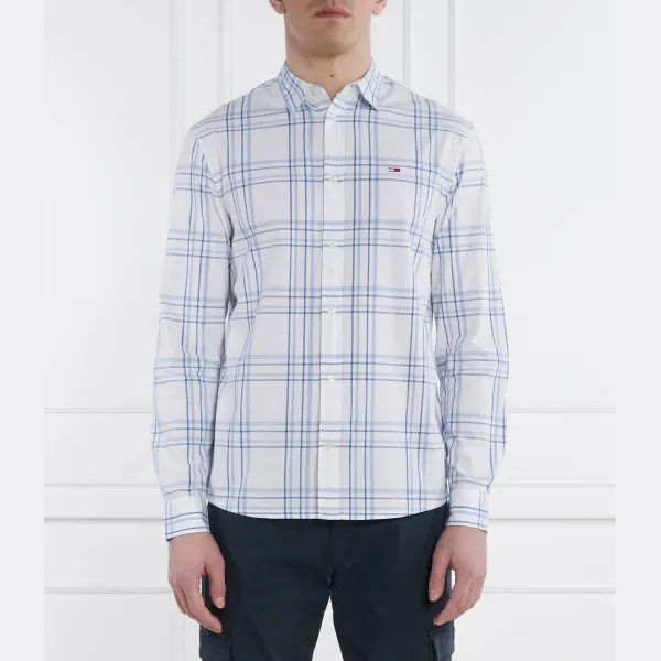 

Рубашка из поплина классического кроя Tommy Hilfiger, белый