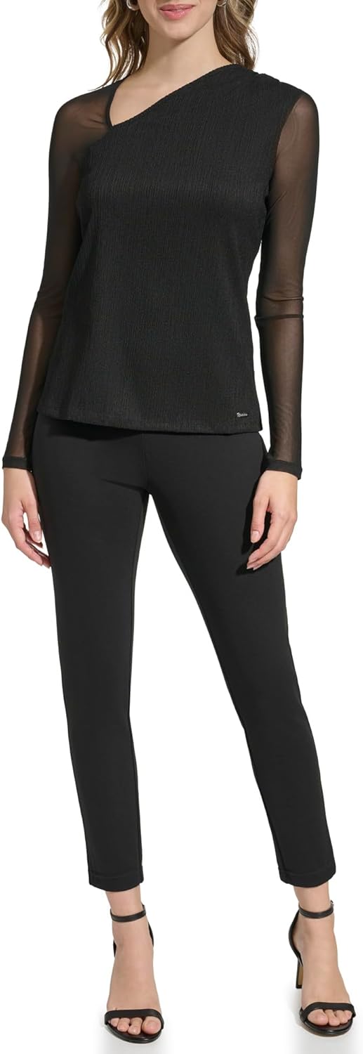 

Женская блузка с длинным рукавом Calvin Klein, Black