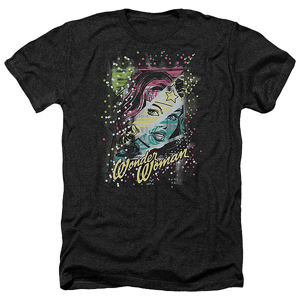 

Футболка Dc comics color block adult heather Licensed Character