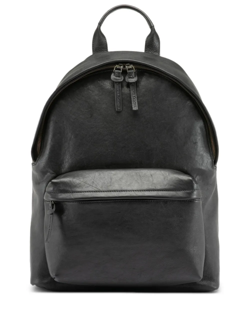 

Кожаный рюкзак Officine Creative, черный