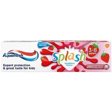 

Зубная паста Kids Splash Клубника 50 мл, Aquafresh