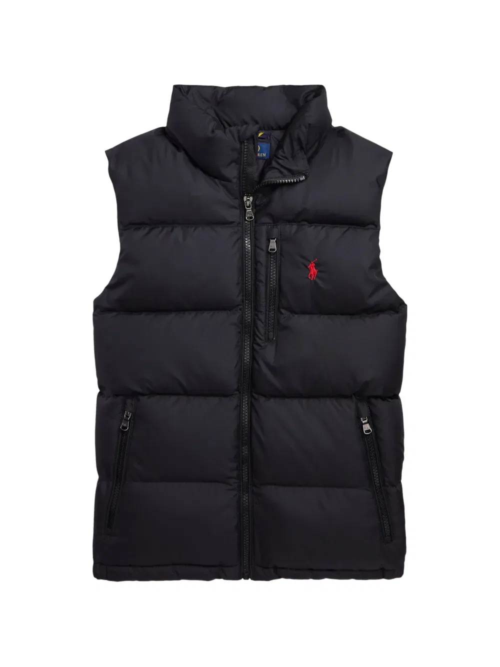 Стеганый стеганый жилет Polo Ralph Lauren Kids, синий