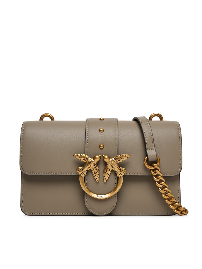 

Сумка через плечо PINKO Love One Mini ST.CL Al 25-26 PLTT 105856 A0F1, серый