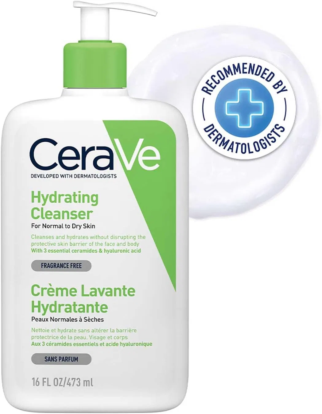 Гель для умывания CeraVe — Увлажняющий, 473 мл