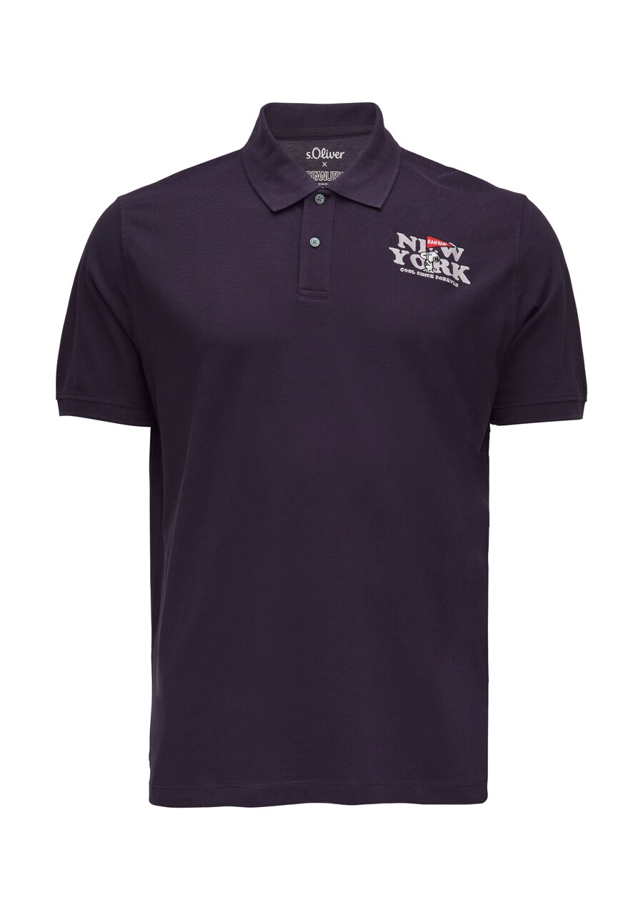 

Рубашка поло s.Oliver Shirt, цвет aubergine