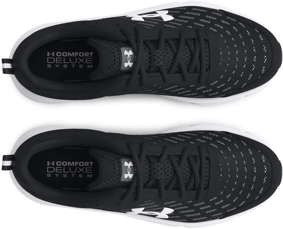 Мужские беговые кроссовки Under Armour Charged Assert 10, 3-Black — фото 4