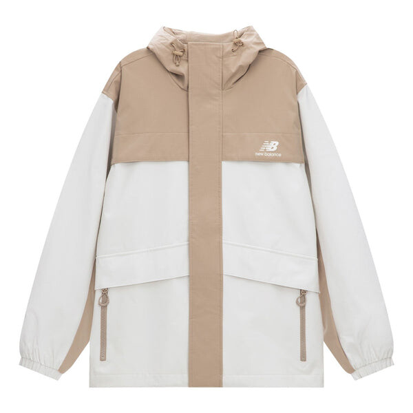 

Куртка логотип городской ремикс тканая куртка New Balance, белый