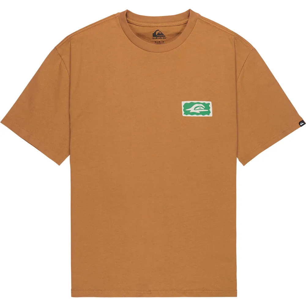 

Футболка с коротким рукавом Quiksilver Serenity Splash, коричневый
