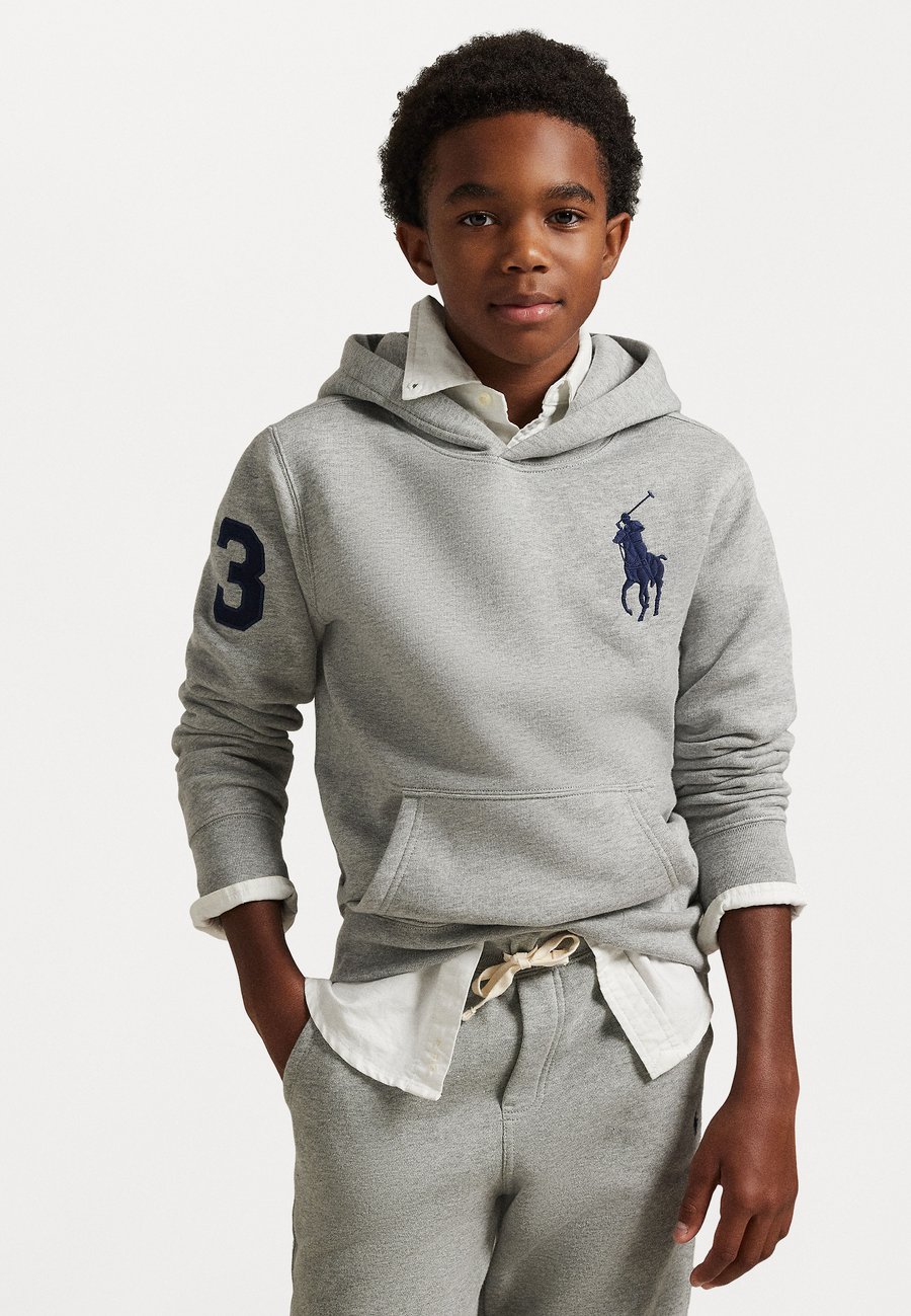 

Худи Polo Ralph Lauren BIG PONY FLEECE HOODIE UNISEX, Andover Heather/Grey