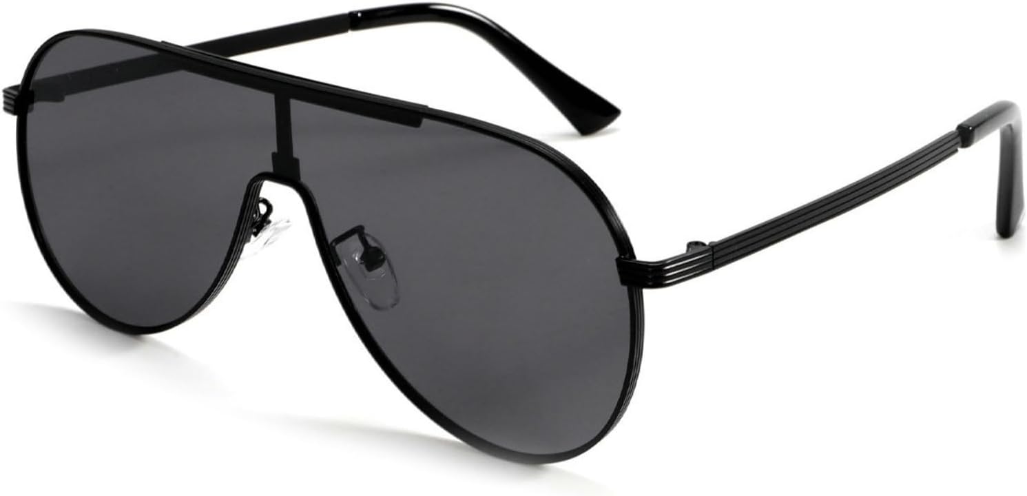 

Солнцезащитные очки Willochra Oversized Pilot для женщин, ретро, ​​милые, золотистый металлик, плоская верхняя часть, защита от УФ-излучения UV400, большие солнцезащитные очки UV400, C1