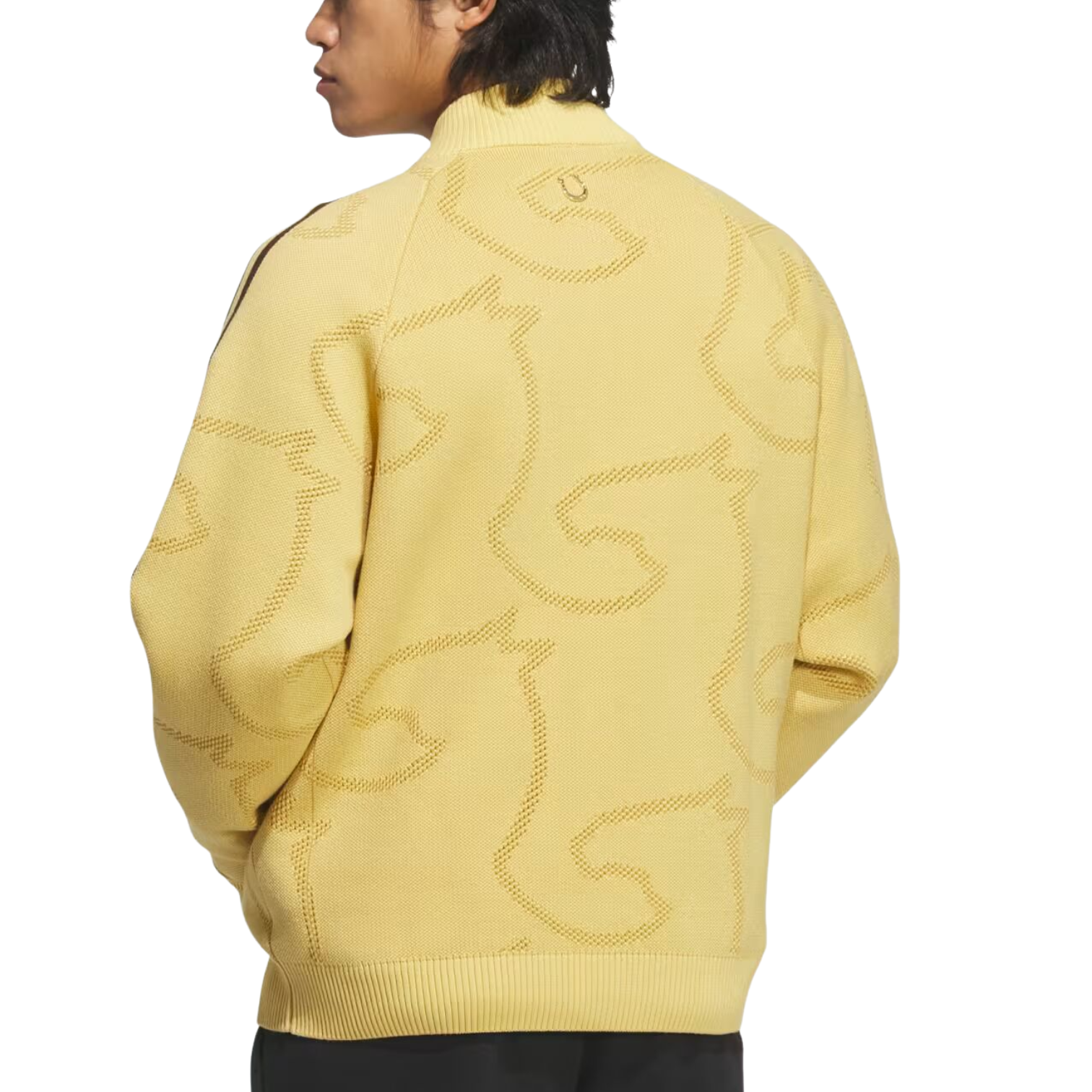 Спортивная футболка Adidas CNY 3 Stripes Track Top 'Oat' — фото 3