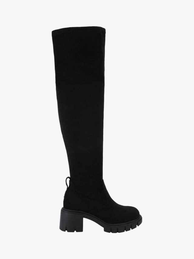 Настоящие высокие сапоги до колена KG Kurt Geiger, Black