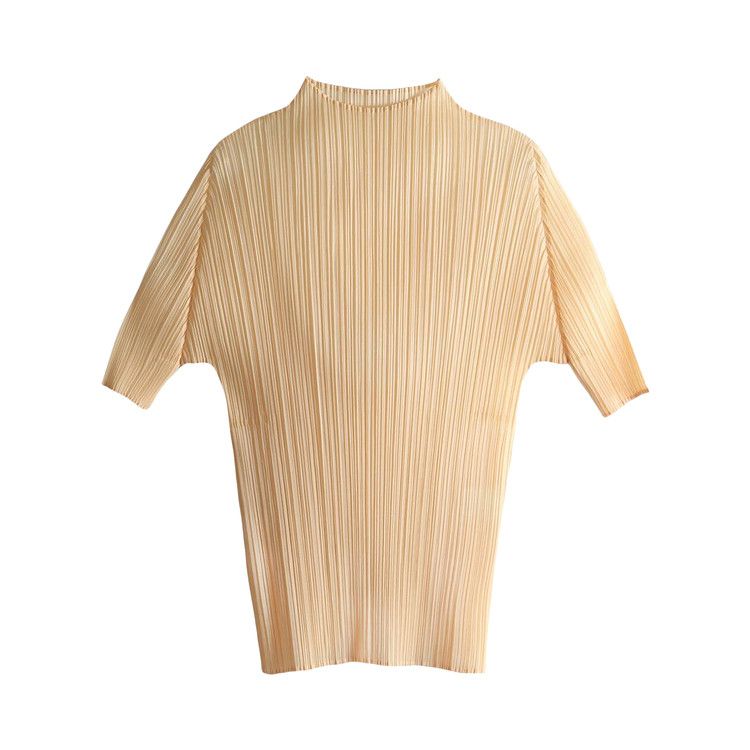 

Рубашка Pleats Please Issey Miyake Lucid Pleats Shirt, Cream Yellow