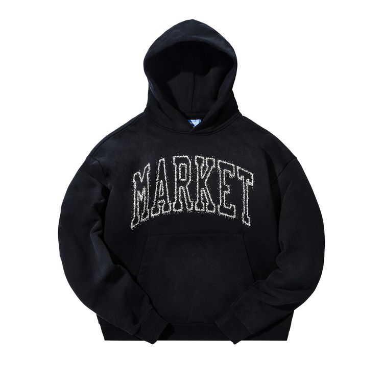 

Худи Market Static Arc Hoodie 'Black', черный
