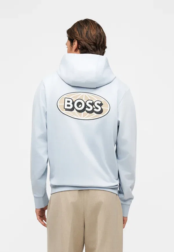 Толстовка на молнии Boss, цвет ксеноново-синий