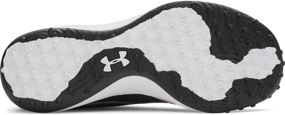 Under Armour мужские бейсбольные бутсы Yard Icon Turf, (001) Black/White/Black — фото 3