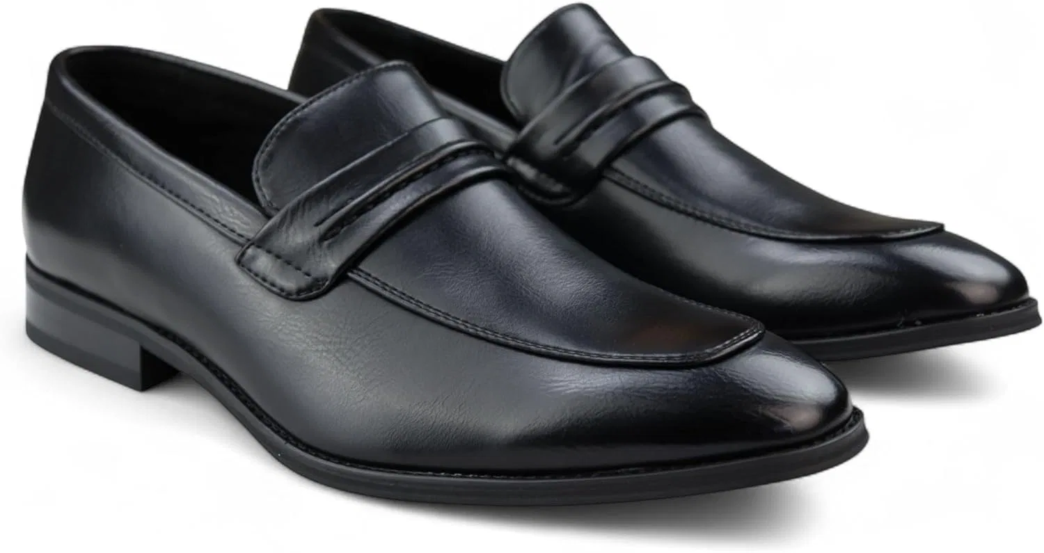 Лоферы мужские Dolcetto Slip-On Loafers, черный Infinity Leather — фото 2