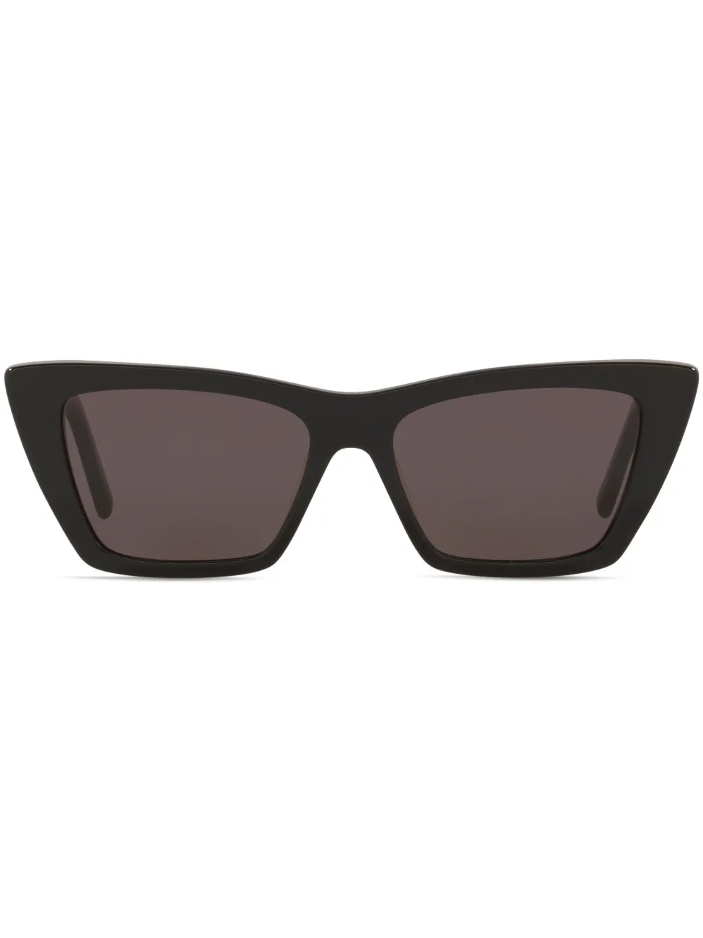 

Солнцезащитные очки в оправе 'кошачий глаз' Saint Laurent Eyewear, черный