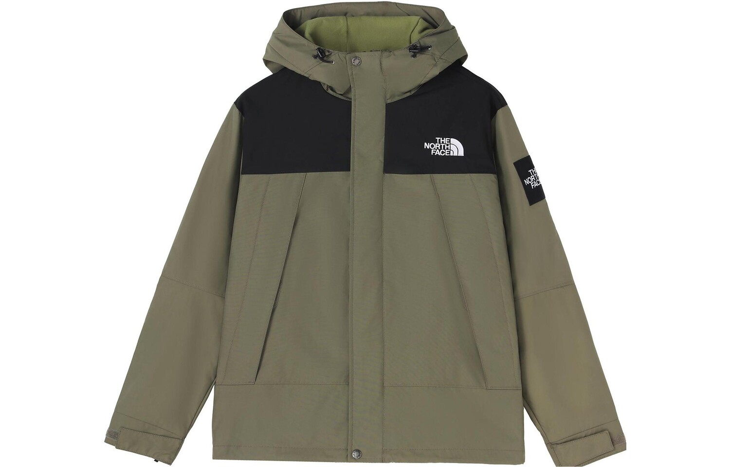 

Куртка унисекс пыльно-зеленый The North Face, зеленый