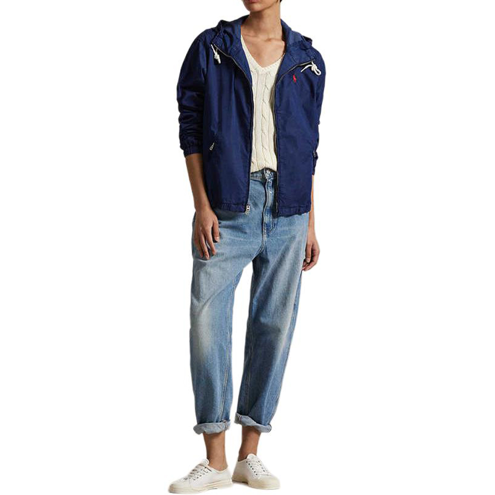 Polo Ralph Lauren Куртка SS25 женская темно-синяя, Dark Blue — фото 3