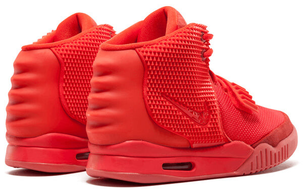 Кроссовки nike air yeezy 2 sp Adidas Yeezy, красный — фото 3
