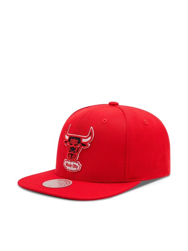 

Бейсболка Mitchell & Ness, красный