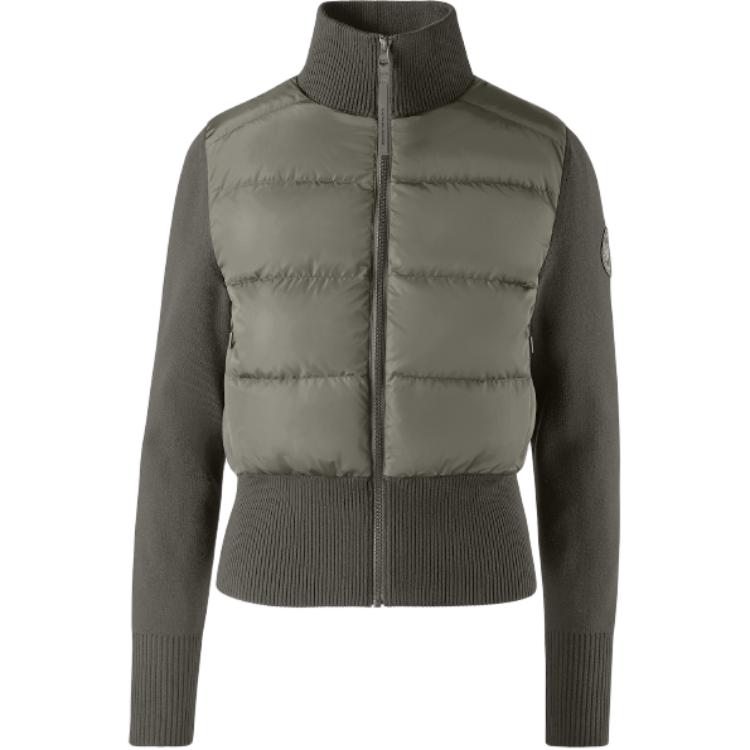 

Canada Goose Женская пуховая куртка HyBridge Series SS25, Mugwort Green