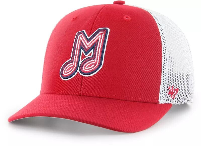 

Красная мужская кепка дальнобойщика '47 Memphis Redbirds'47